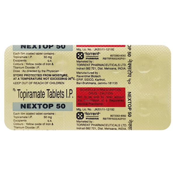 nextop 50mg tablet