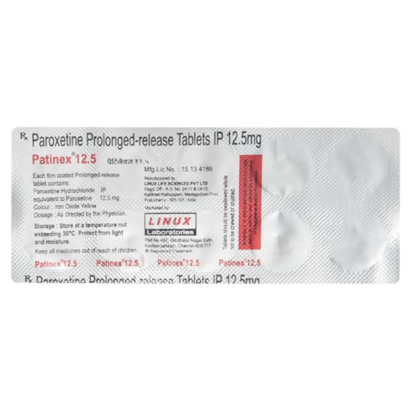 patinex 12.5mg tablet