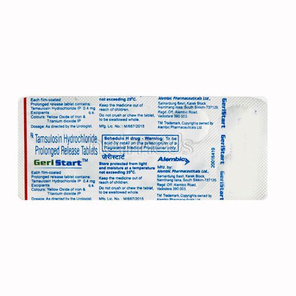 Buy Geristart Tablet 10'S Online at Upto 25% OFF | Netmeds