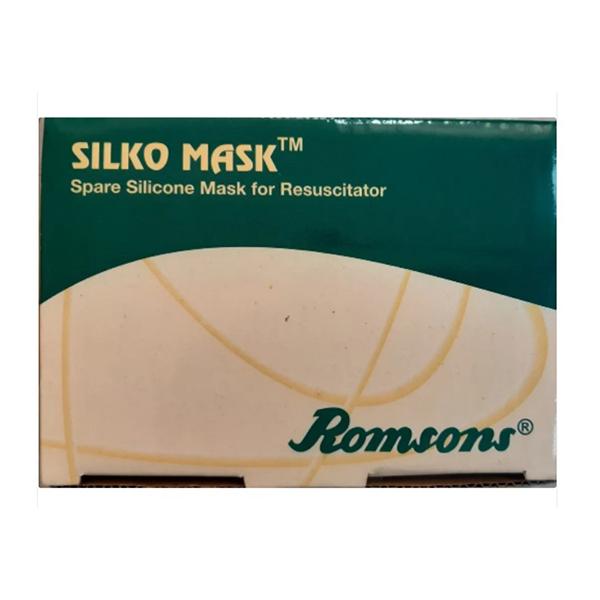 Romsons Silko Mask Silicone Mask for Resuscitator (GS 2049) (Size 5) 1 ...