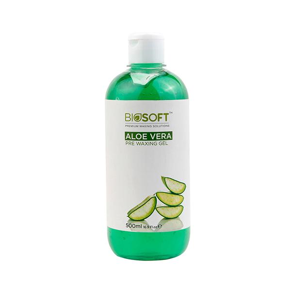 Buy Biosoft Aloevera Pre Wax Gel 500 ml Online at Discounted Price ...