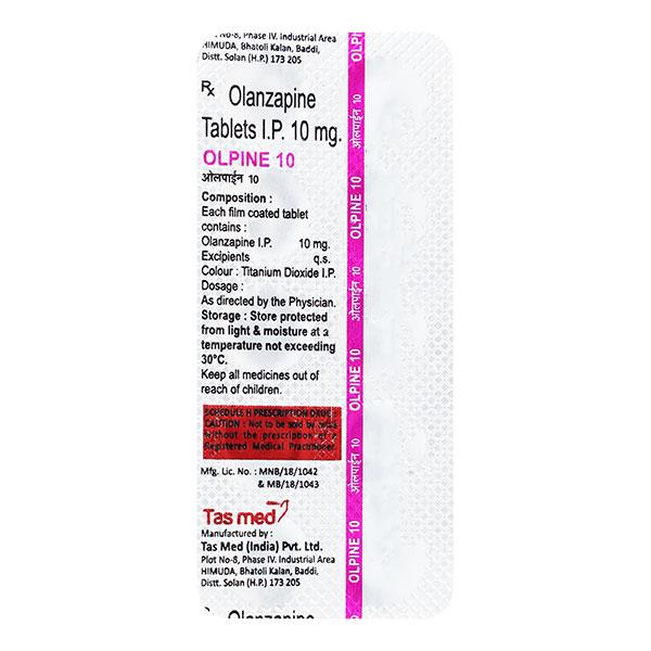 OLPINE 10MG TABLET 10'S Price, Uses, Side effects, Substitutes | Netmeds