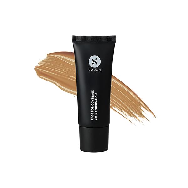 Buy SUGAR Cosmetics Rage For Coverage 24Hr Foundation - 52 Corretto ...