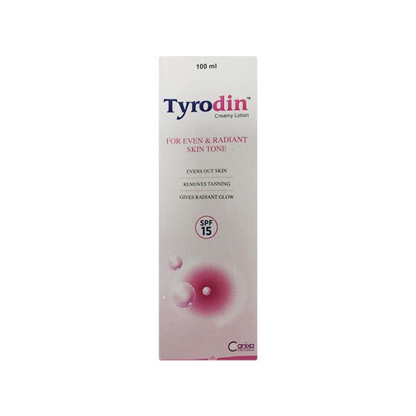 TYRODIN CREAMY Lotion 100ml Price, Uses, Side effects, Substitutes ...