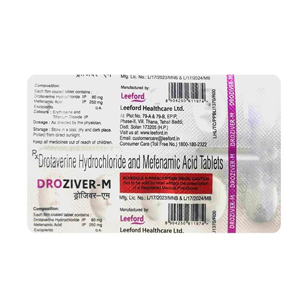 droziver m tablet