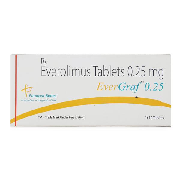 evergraf 0.25mg tablets