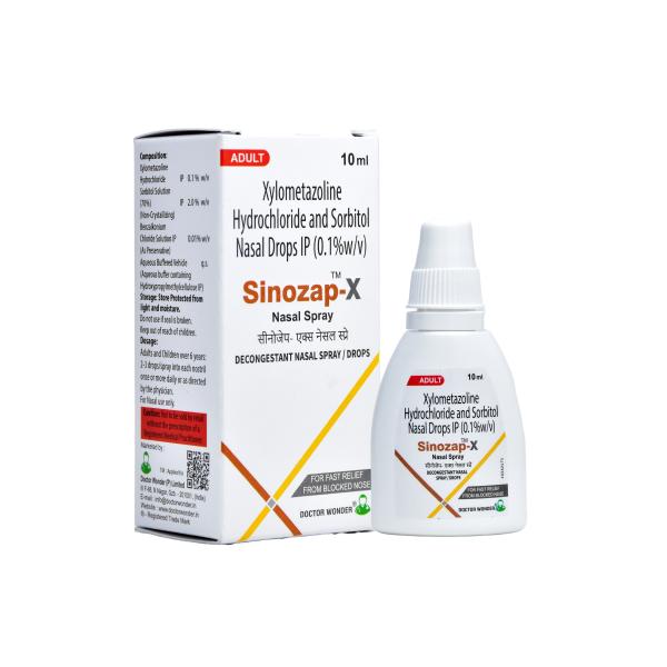 sinozap x adult nasal spray 10ml