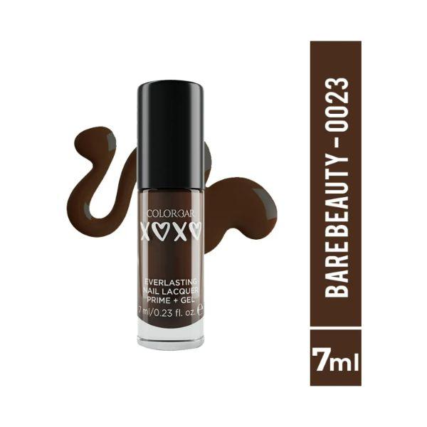 Buy Colorbar XOXO Everlasting Prime Gel Nail Lacquer-Bare Beauty 7 ml ...
