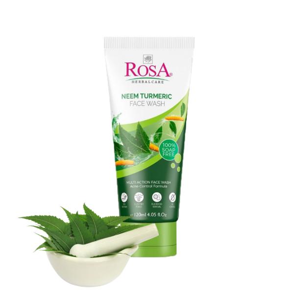 Rosa Neem Turmeric Face Wash 120 ml