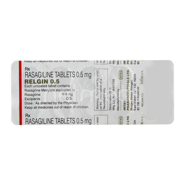 relgin 0.5mg tablet