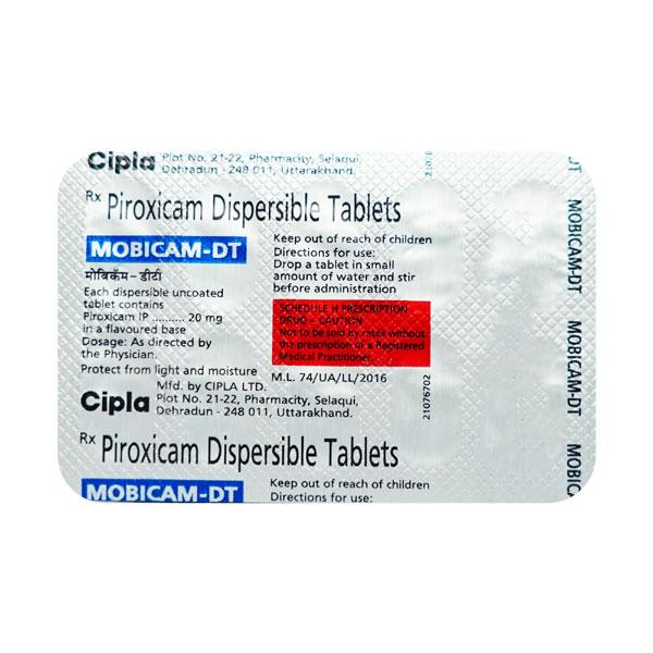 mobicam dt 20mg tablet