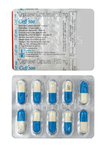 Ceff 500mg Capsule 10'S : Price, Uses, Side Effects | Netmeds