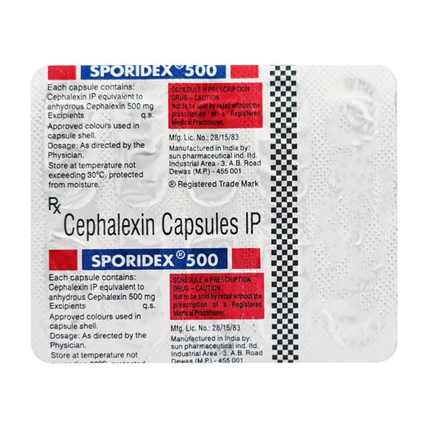 sporidex 500 capsule