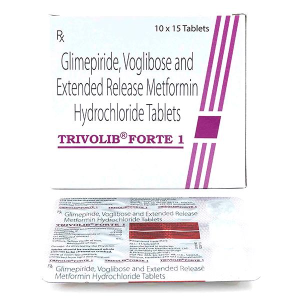 TRIVOLIB FORTE 1 Tablet 15's Price, Uses, Side effects, Substitutes ...