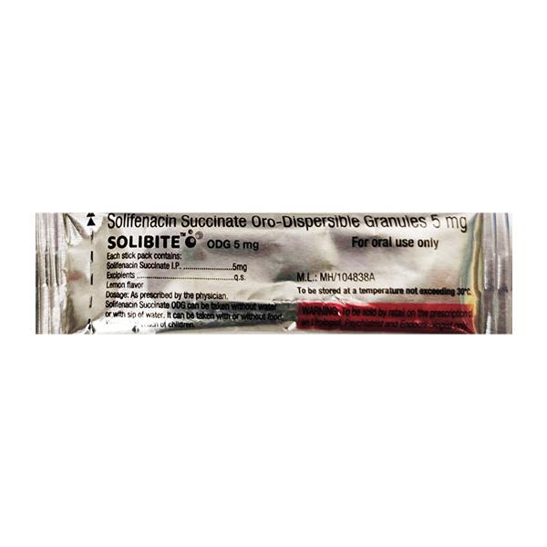SOLIBITE ODG 5 MG LEMON FLAVOUR Granules 1's : Price, Uses, Side ...