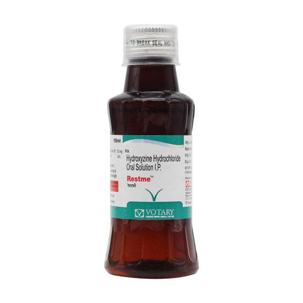 RESTME Oral Solution 100ml Price, Uses, Side effects, Substitutes | Netmeds