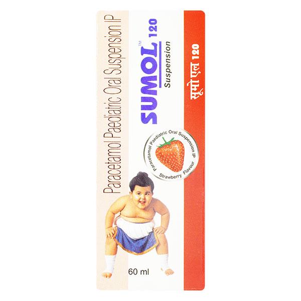 Buy SUMOL STRAWBERRY FLAVOUR 120 Suspension 60ml Online at Upto 25% OFF ...