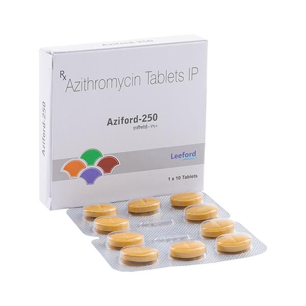 AZIFORD 250 Tablet 10's Price, Uses, Side effects, Substitutes