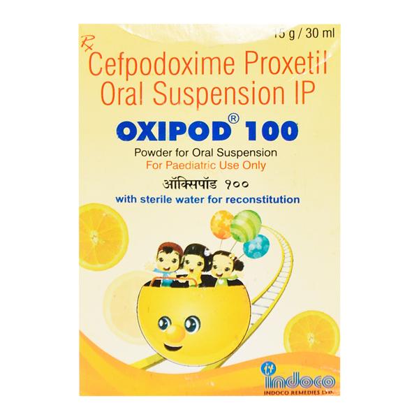 Oxipod 100mg Suspension 30ml Price, Uses, Side effects, Substitutes ...