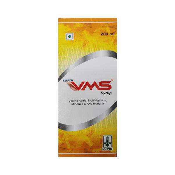 VMS Syrup 200ml Price, Uses, Side effects, Substitutes | Netmeds
