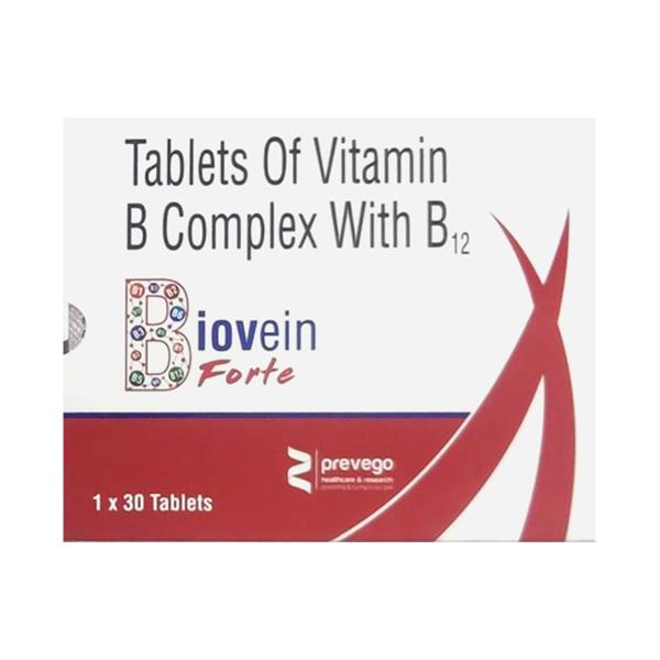 BIOVEIN FORTE Tablet 30's Price, Uses, Side effects, Substitutes | Netmeds