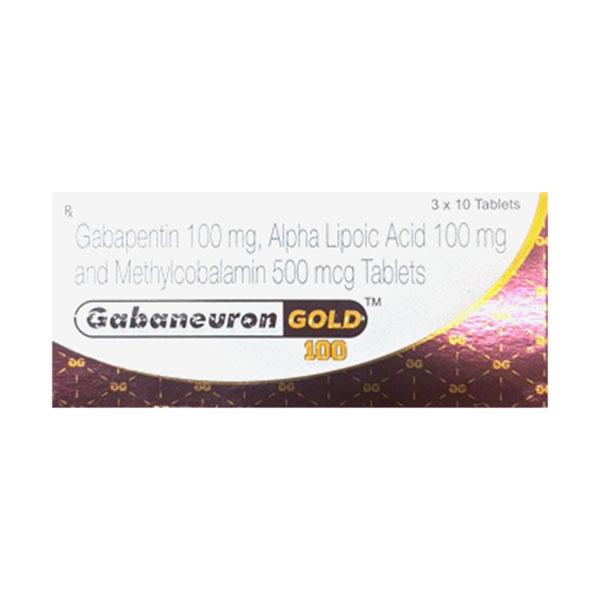 Gabaneuron Gold 100 Tablet 10's Price, Uses, Side effects | Netmeds