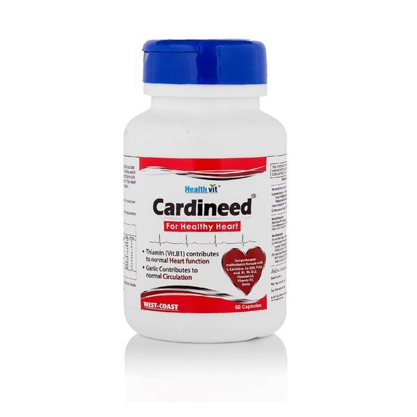 Buy HealthVit Cardineed Capsule 60's Online at Discounted Price | Netmeds