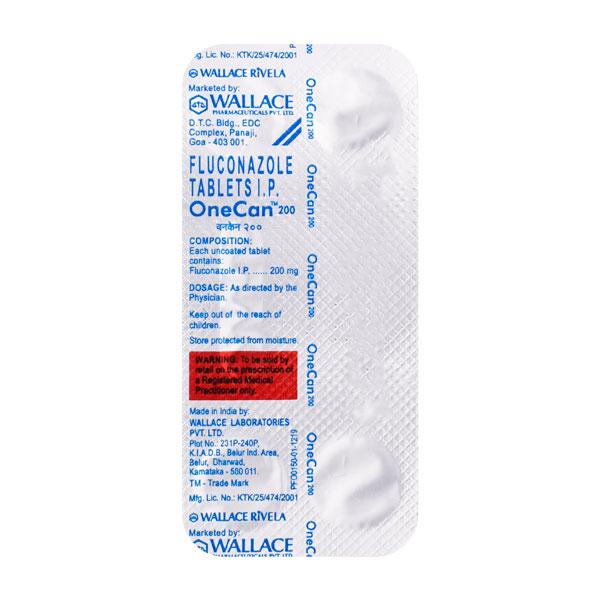 Onecan 200mg Tablet 4'S Price, Uses, Side effects, Substitutes | Netmeds
