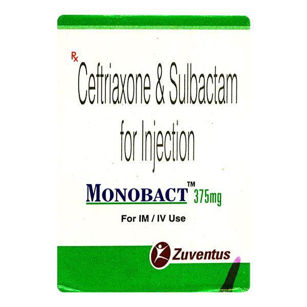 Monobact 375mg Injection 1's : Price, Uses, Side Effects | Netmeds