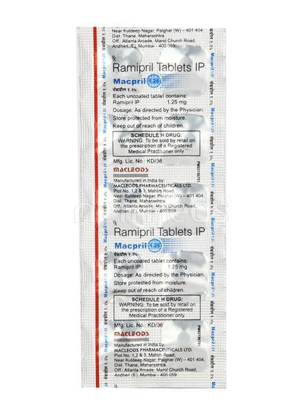 Macpril 1.25mg Tablet 10'S : Price, Uses, Side Effects | Netmeds
