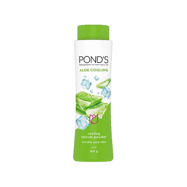 Buy Ponds Aloe Cooling Talc With Natural Aloe Vera Extract 300 gm Online at  Discounted Price | Netmeds