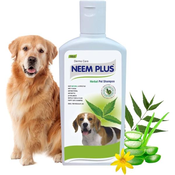 Neem Plus Herbal Pet Shampoo 200 ml Online at Discounted Price | Netmeds