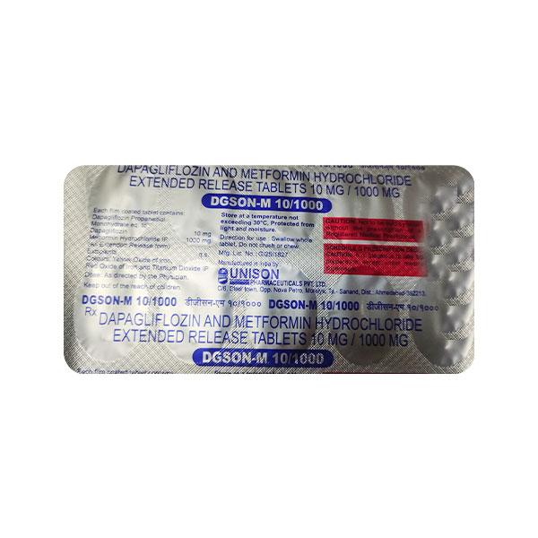 dgson m 10 1000 tablet