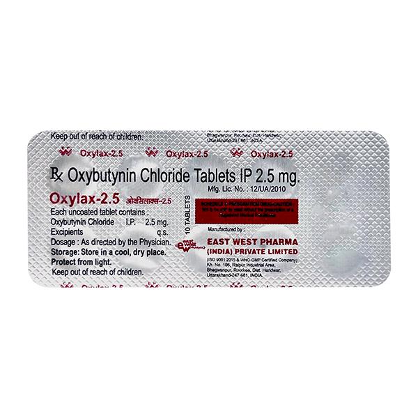 oxylax 2.5mg tablet