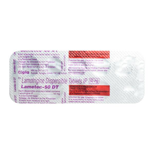 lametec dt 50mg tablets