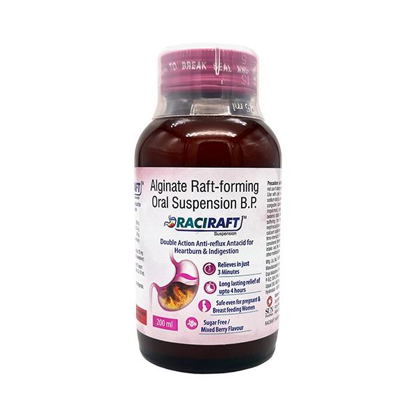 Raciraft Sugar Free Mixed Berry Flavour Suspension 200ml Price, Uses ...