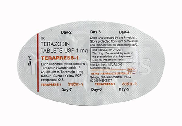 terapress 1mg tablet