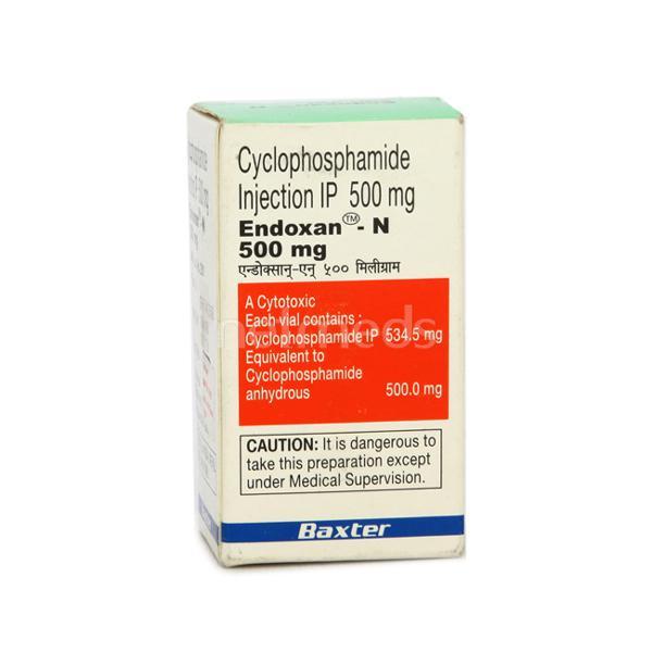 Endoxan N 500mg Injection 1's Price, Uses, Side effects, Substitutes ...