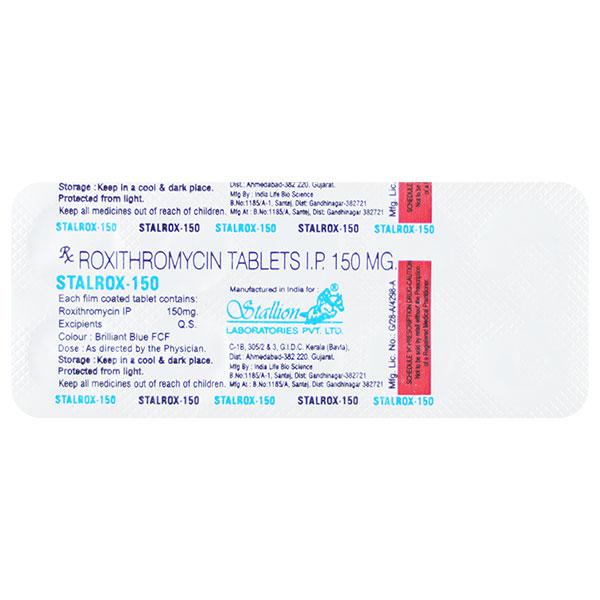 STALROX 150 Tablet 10's Price, Uses, Side effects, Substitutes | Netmeds