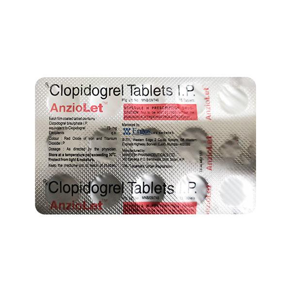 ANZIOLET Tablet 15's Price, Uses, Side effects, Substitutes | Netmeds
