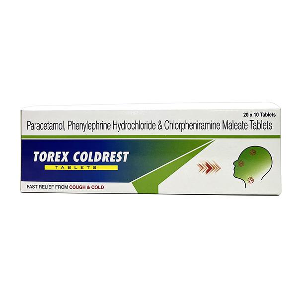 TOREX COLDREST Tablet 10's Price, Uses, Side effects, Substitutes | Netmeds