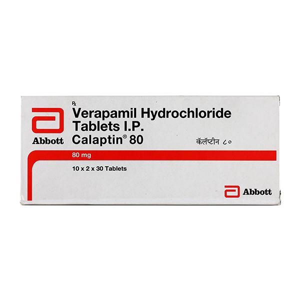 CALAPTIN 80mg Tablet 30's : Price, Uses, Side Effects | Netmeds