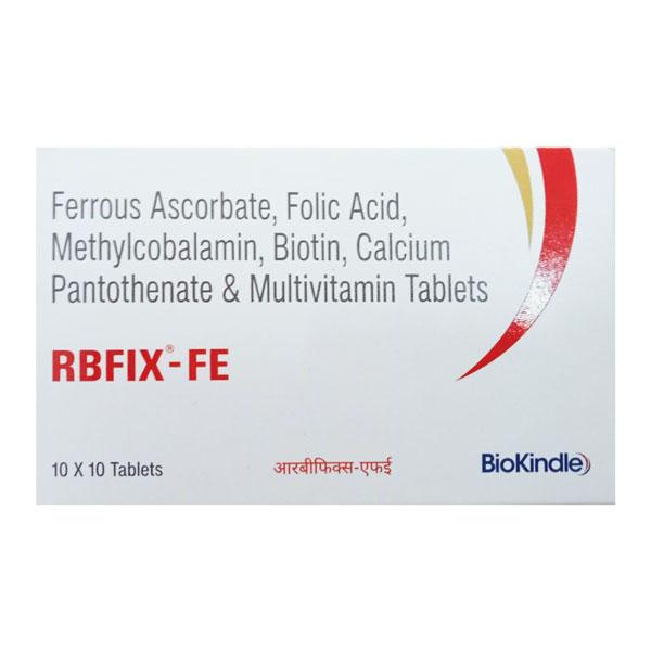 RBFIX FE Tablet 10's Price, Uses, Side effects, Substitutes | Netmeds