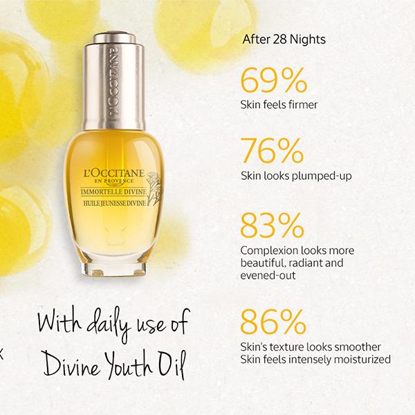 Buy L'Occitane Immortelle Divine Youth Oil 30 ml Online at Best