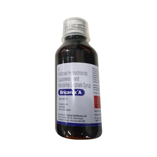Bricarex A Syrup 100ml Price, Uses, Side effects, Substitutes | Netmeds