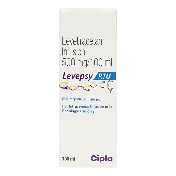 LEVEPSY RTU 500 Infusion 100ml Price, Uses, Side effects, Substitutes ...