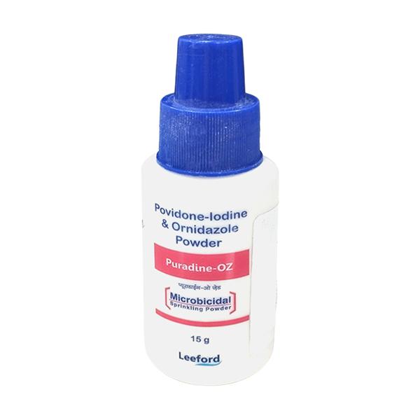 Puradine Oz Powder 15g Price, Uses, Side effects | Netmeds