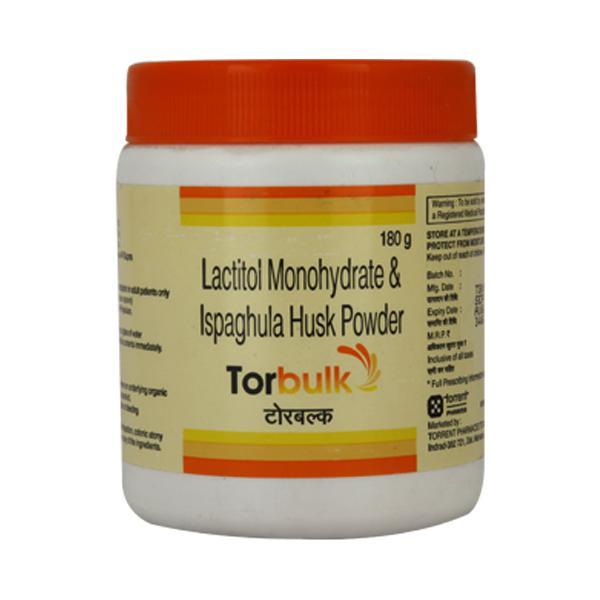 Torbulk Powder 180gm Price, Uses, Side effects, Substitutes | Netmeds