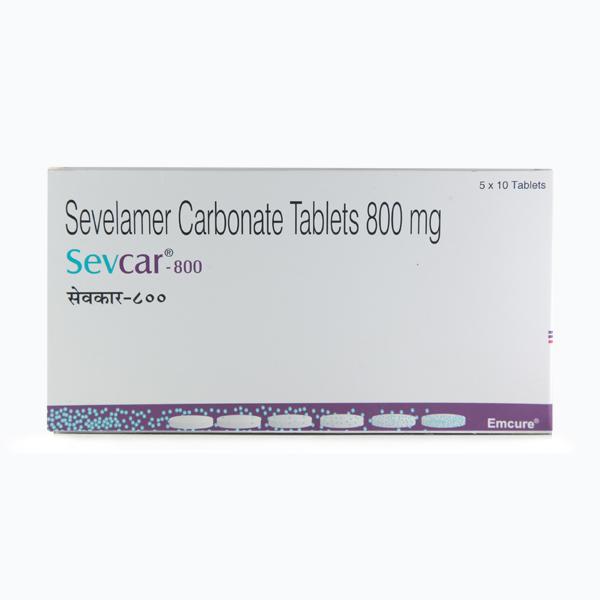 Sevcar 800mg Tablet 10'S Price, Uses, Side effects, Substitutes | Netmeds