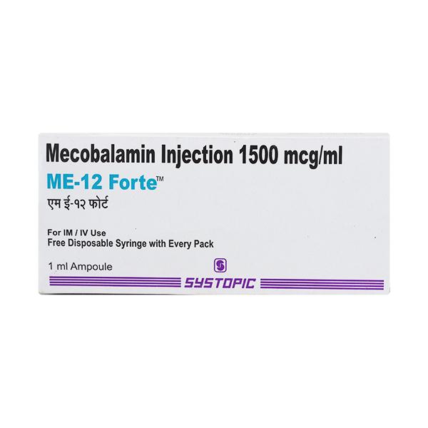 ME 12 FORTE Injection 1ml Price, Uses, Side effects, Substitutes